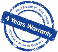 4years warranty mobotix